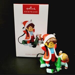 New In Box Unopened 2022 Hallmark Keepsake Young Santa Ornament First‎ in Series